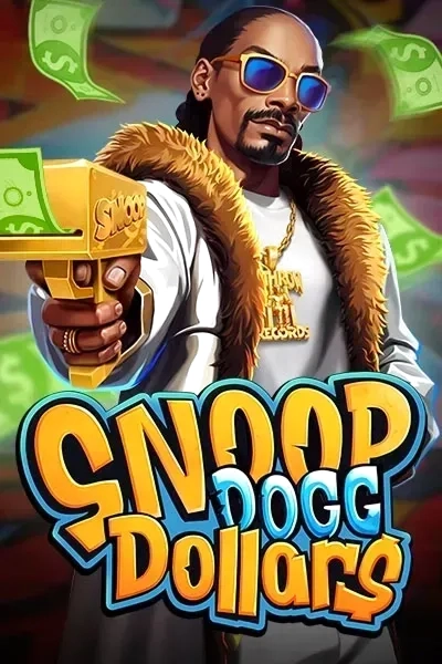 Snoop Dogg Dollars slot game with Snoop Dogg holding money