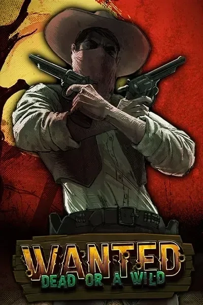 Wanted Dead or a Wild slot game with cowboy gunslinger and bounty poster